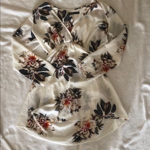 Boohoo Petite Floral Mini Dress